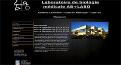 Desktop Screenshot of abpluslabo.com